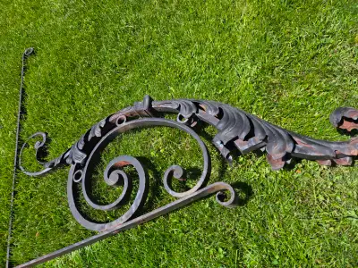 Iron sign hanger, View more