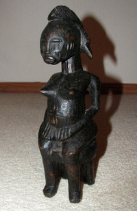 Vintage Senufo Tribal Carving From Khorhogo, Ivory Coast, Africa