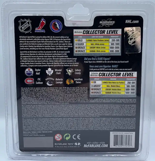 McFarlane Hockey Figure 6" NHL 28 Jacques Plante Montreal in Arts & Collectibles in New Glasgow - Image 3