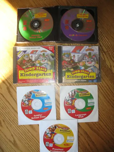 Jump Start Educational Cd's, View more