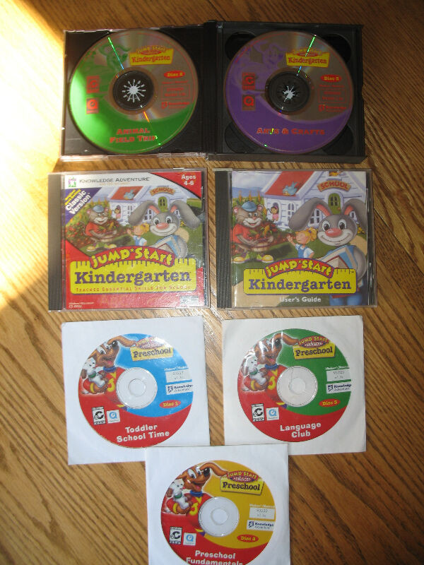 Jump Start Educational Cd's in CDs, DVDs & Blu-ray in Norfolk County