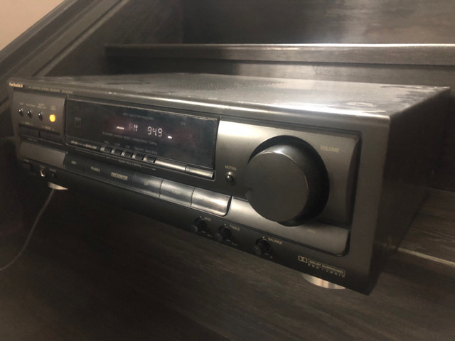 TECHNICS STEREO RECEIVER  in Stereo Systems & Home Theatre in La Ronge - Image 4