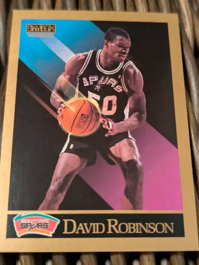 1990-91 Skybox David Robinson Card #260 HOF RC Spurs, View more