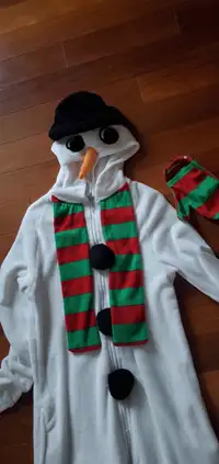 Costume bonhomme de neige (pour adulte)