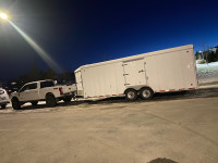 26’ enclosed vnose trailer insulated 