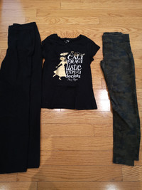 Women’s Size Small Camo Pants, and Size 6 BN Black Dress Pants
