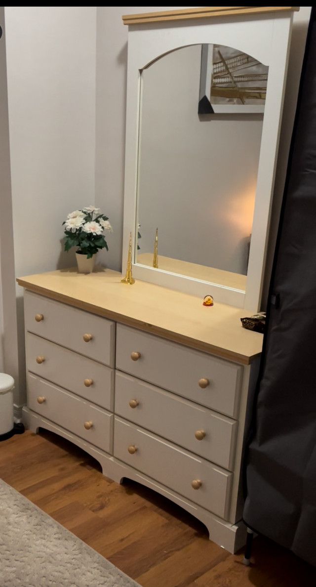 Bed Frame with bed side table and Dressing table  in Multi-item in Mississauga / Peel Region