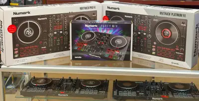 Numark DJ Controllers in-STOCK with NUMARK Warranty -WINTER SALE, View more