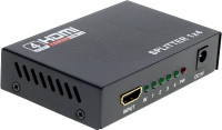 Optimal Shop HDMI Splitter 1 in 4 Out 4 Port 1x4 Full HD 1080P