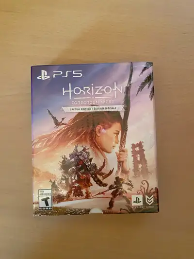I have a brand new, factory sealed copy of Horizon Forbidden West Special Edition for the PS5! This...