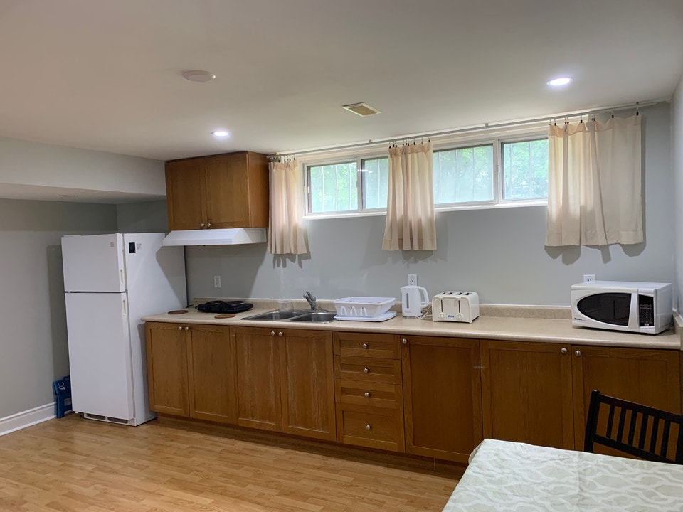 Furnished One Bedroom Basement Apartment – Finch subway station 2