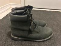 Waterproof All Black Timberlands- Size 11