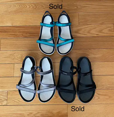 Women’s Crocs Velcro Sandals - Size 9, View more