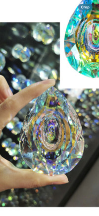 Crystal prism for chandelier 