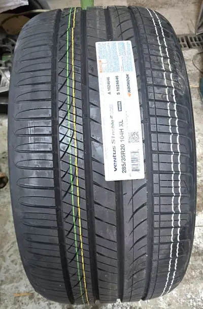 285/35R20 104H XL HANKOOK VENTUS S1 NOBLE2 H452B ALL SEASON TIRES $175 each plus 13% HST Out the Doo...