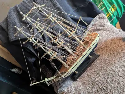 Wooden Ship Model, View more