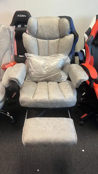 400lbs Big and Tall Office Chair with Foot Rest, View more