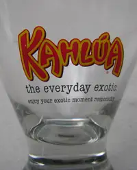 Kahlua sipping glasses (LIKE NEW)
