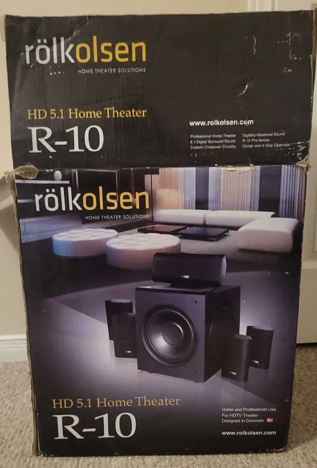 Home Theatre Powered Subwoofer in Stereo Systems & Home Theatre in Mississauga / Peel Region - Image 6