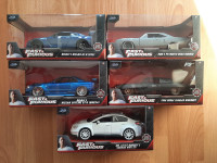 Jada Fast and Furious 1:24 Cars