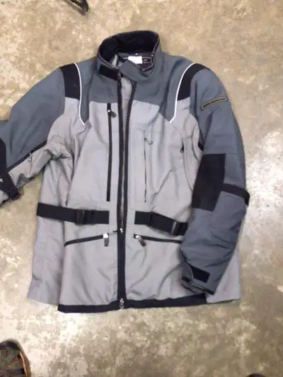 Adventure Motorcycle BMW Jacket. BMW Santiago size 60 (3X) $275.00. South Edmonton