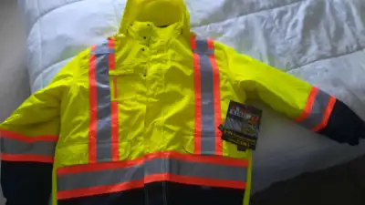 Work king high viz 5-1 winter jacket, View more
