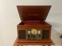 Victrola Record/ Cassette Player W/Bluetooth