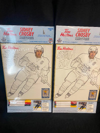 Brand New Tim Hortons Sidney Crosby Colouring Books