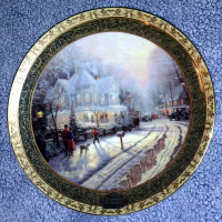 "A Holiday Gathering" Collector Plate