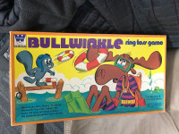 Bullwinkle Ring Toss Game 1972 Whitman