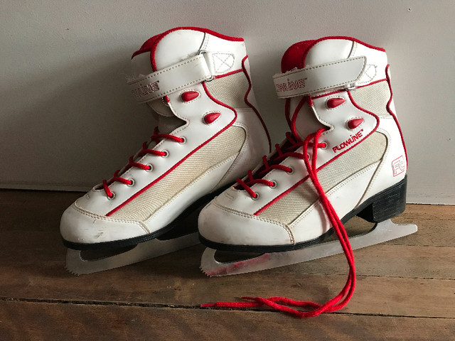 Figure skates / Patin à glace Taille 8 dans Patins et patins à roulettes  à Ville de Montréal - Image 3
