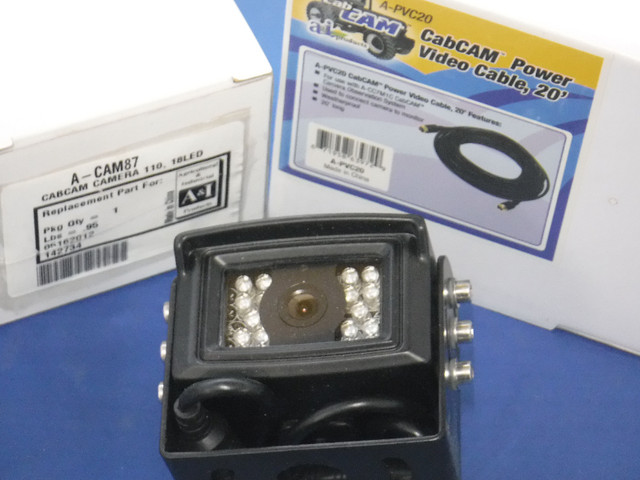 Agricultural CabCam Brand Camera w 18 LED Infrared and 20' Cable in Other in Trenton