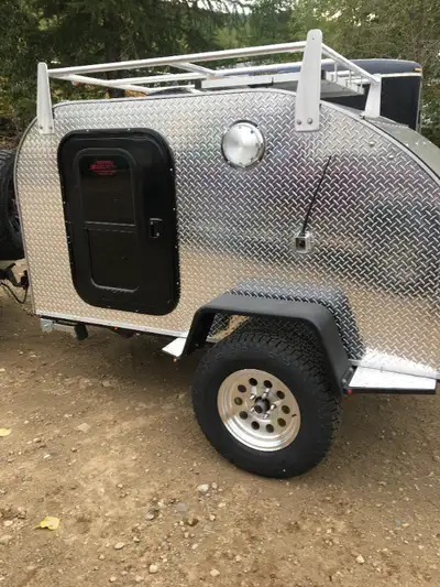 We build custom Teardrop Trailers! Contact us for options and pricing. 5x8ft standard layout teardro...