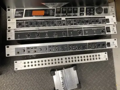 Behringer Audio Gear - Mixer, Rack Effects, Amp, MIDI, DI, View more