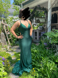 Stunning Green Prom Dress