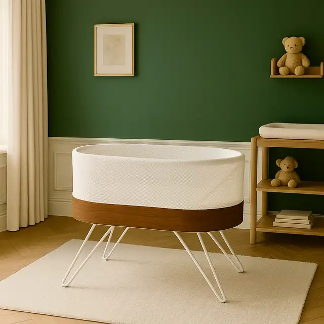 SNOO Smart Sleeper Bassinet rental (like new condition) in Cribs in Oakville / Halton Region - Image 7