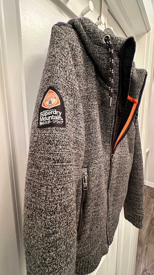 Super Dry (Like New Winter hoodie) in Men's in Calgary - Image 3