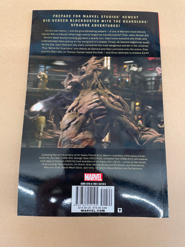 Marvel Guardians of the Galaxy Prelude MCU Tie In in Comics & Graphic Novels in Regina - Image 2