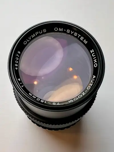 Olympus Zuiko Auto‐Zoom 75‐150 mm F/4, Pristine Condition, View more