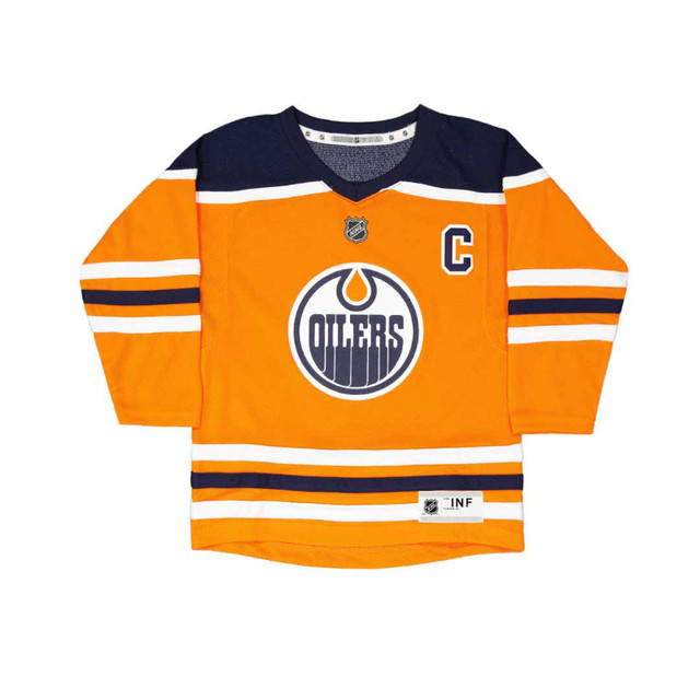 BRAND NEW Kids' (Infant) Edmonton Oilers McDavid Jersey (Orange) in Kids & Youth in Edmonton - Image 3