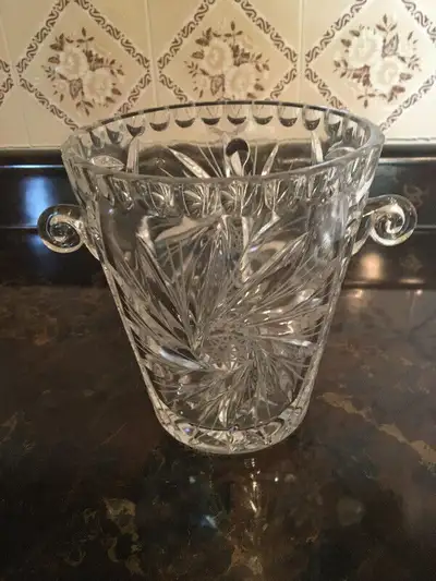 Crystal ice bucket, View more