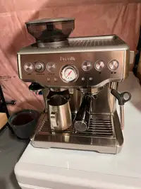 Breville barista express espresso machine