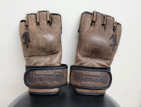 Hayabusa Kanpeki Elite 1.0 - MMA gloves - vintage brown - medium
