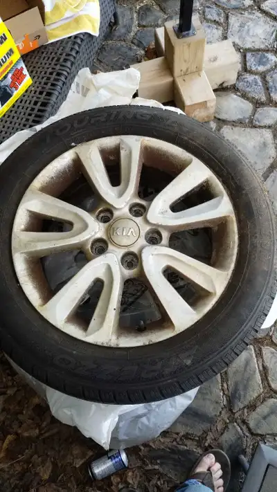 Asking $400 or best offer for a set of 4 rims and tires. 205/55/R16. Tires range from .204"(5.18mm)...