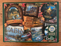 Cobble Hill Cabin Signs Puzzle ( 1000 pieces )