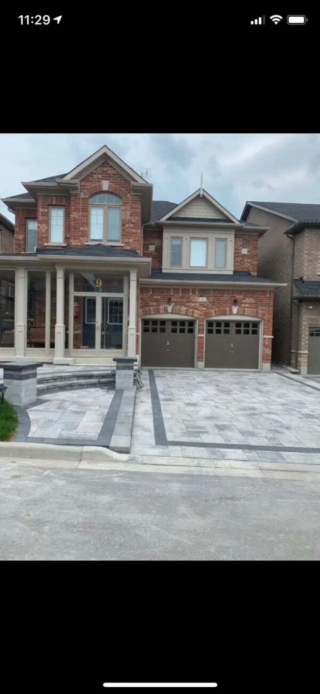 Interlock& Landscaping &Sodding Free Estimate62864356626691123