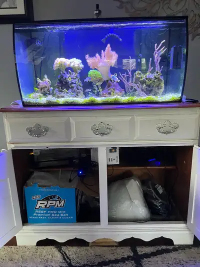 fluval flex 32.5 gallon saltwater aquarium , View more