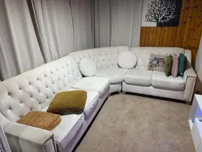 White couch , View more