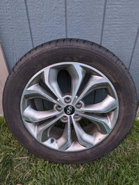 Hyundai Santa Fe Factory Alloy 19" Wheels