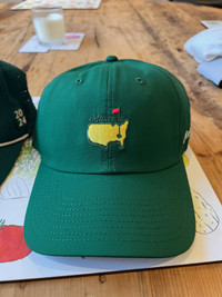 Masters Green Caddie Hat 2024 Tournament New – Rare Augusta